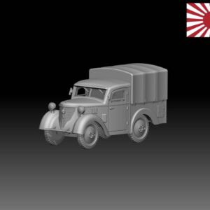 HINODE 1/144レジンキット　未塗装　WW2日本陸軍　九五式小型貨物自動車