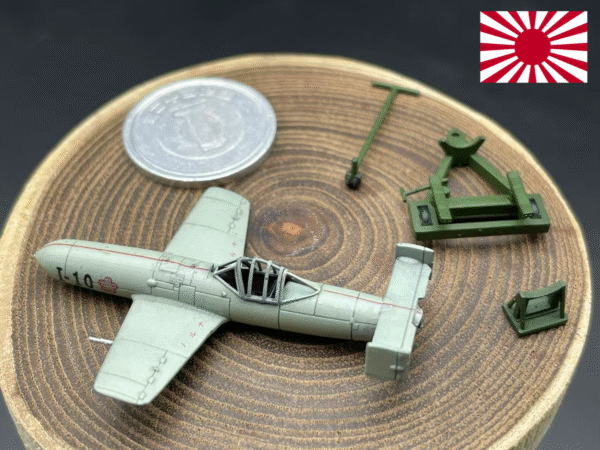 HINODE 1/144レジンキット 未塗装 WW2 日本海軍 桜花 (航空機) 11型 デカール&兵士フィギュア付き　ウイングキットコレクション - 画像 (6)