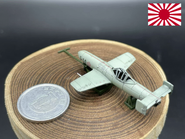 HINODE 1/144レジンキット 未塗装 WW2 日本海軍 桜花 (航空機) 11型 デカール&兵士フィギュア付き　ウイングキットコレクション - 画像 (7)