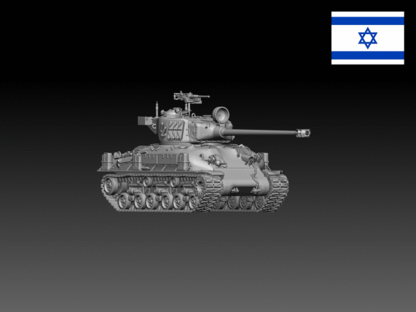 HINODE 1/144 レジンキット 未塗装 イスラエル軍 スーパーシャーマン