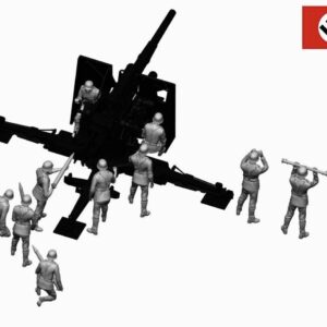 HINODE 1/144 レジンキット 未塗装 WW2 ドイツ軍兵士フィギュア11体