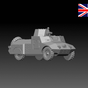 HINODE 1/144レジンキット 未塗装 WW2 イギリス軍 モーリス軽偵察車