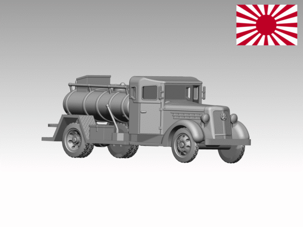 HINODE 1/144レジンキット　未塗装 WW2 日本軍　TX40 燃料補給車