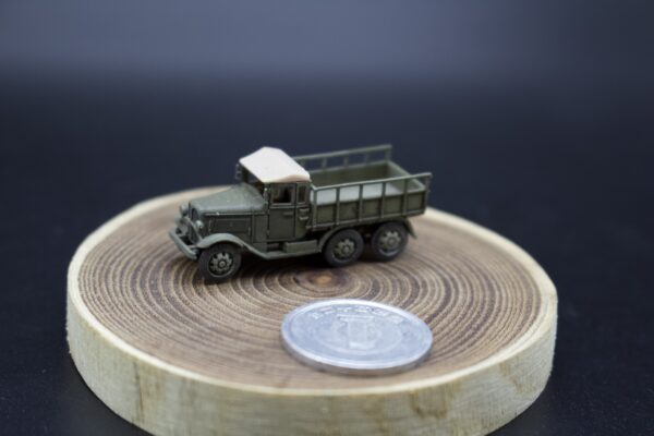 HINODE 1/144 レジンキット　未塗装 WW2日本陸軍 九七式自動貨車　トラック　軍用車両　B - 画像 (5)