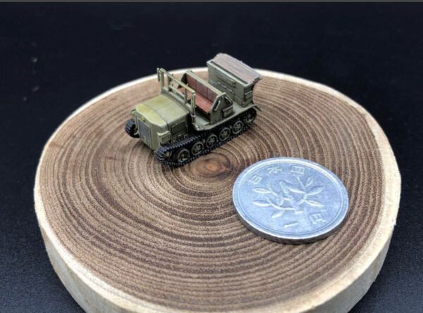 HINODE 1/144 レジンキット 未塗装 WW2 日本陸軍 九八式四屯牽引車 シケ - 画像 (5)