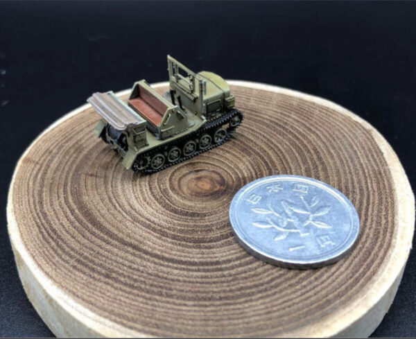 HINODE 1/144 レジンキット 未塗装 WW2 日本陸軍 九八式四屯牽引車 シケ - 画像 (7)