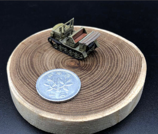 HINODE 1/144 レジンキット 未塗装 WW2 日本陸軍 九八式四屯牽引車 シケ - 画像 (8)