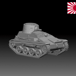 HINODE 1/144レジンキット 未塗装 WW2 日本陸軍 豆戦車 九四式軽装甲車 TK 前期型
