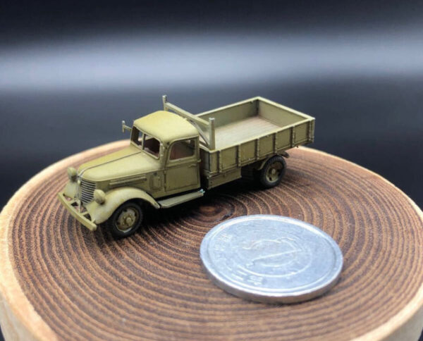 HINODE 1/144レジンキット 未塗装 WW2 日本陸軍 　　日産180型トラック - 画像 (5)