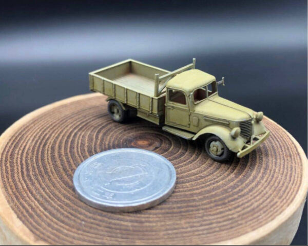 HINODE 1/144レジンキット 未塗装 WW2 日本陸軍 　　日産180型トラック - 画像 (6)