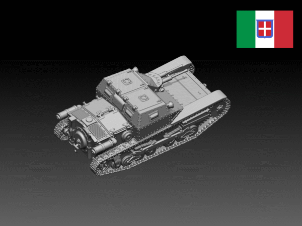 HINODE 1/144 レジンキット WW2 イタリア軍 CV35 - 画像 (3)