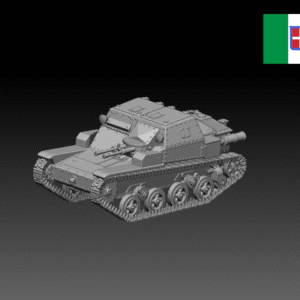 HINODE 1/144レジンキット 未塗装 WW2 イタリア軍 CV38 軽戦車