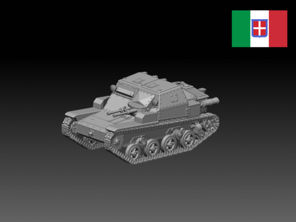 HINODE 1/144レジンキット 未塗装 WW2 イタリア軍 CV38 軽戦車