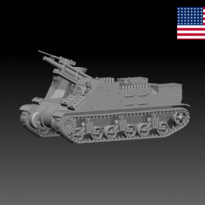 HINODE 1/144レジンキット　未塗装 WW2 アメリカ軍　M7 自走砲　プリースト