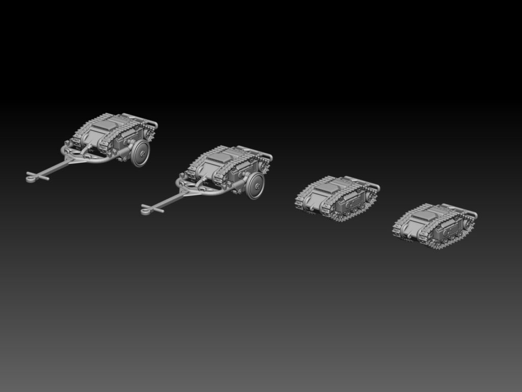HINODE 1/144 高精細レジンキット 未塗装 WW2 ドイツ軍 ゴリアト(Goliath / Sd.Kfz.302)