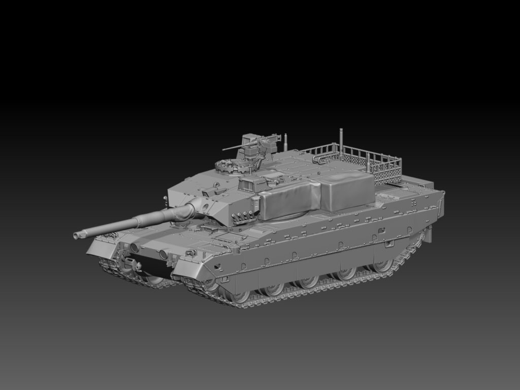 HINODE 1/144 高精細レジンキット 未塗装 陸上自衛隊 TK-X(P)前期試作車 10式戦車開発車両