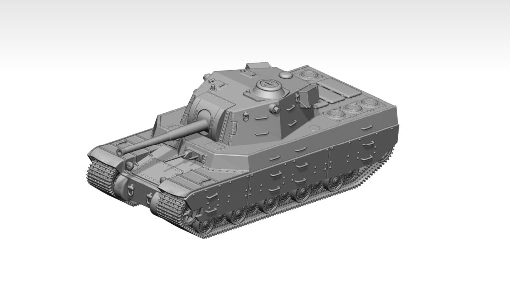 HINODE 1/144 高精細レジンキット 未塗装 WW2 日本陸軍 四式重戦車 Type 4 Heavy(十二糎七 50口径)