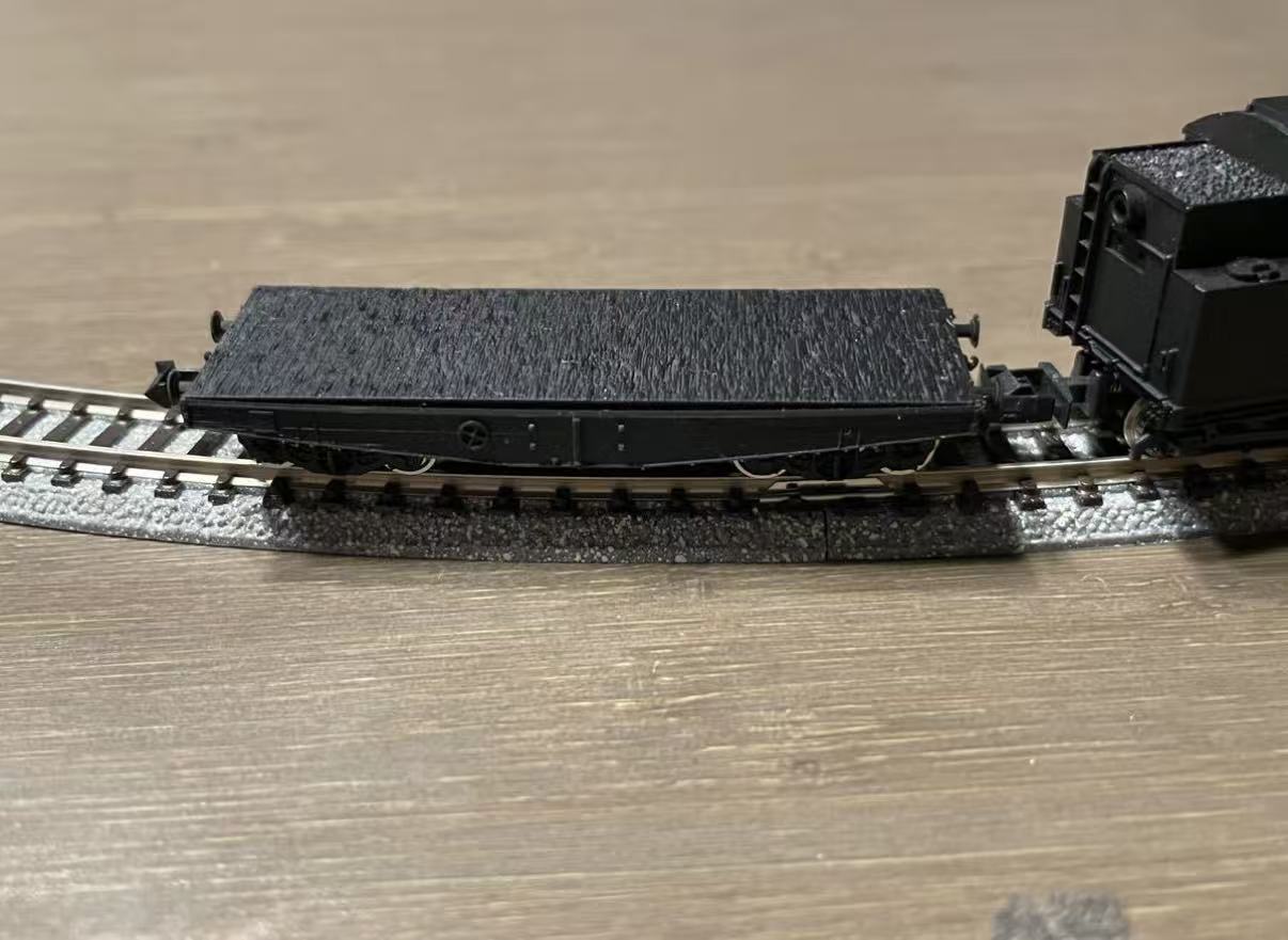 HINODE Nゲージ 1/150 WWII ドイツ軍 SSy 重平貨車 レジンキット 未塗装 Tomix台車対応 改造ベース - 画像 (4)