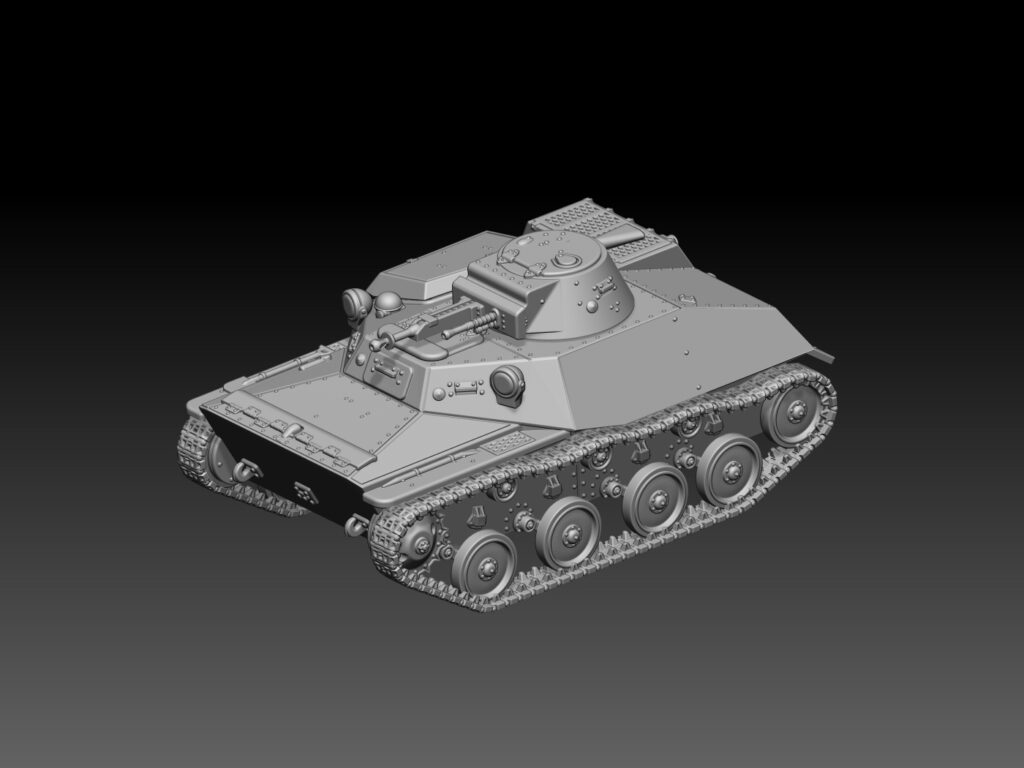 HINODE 1/144 レジンキット 未塗装 WW2 ソ連軍 T-40 水陸両用軽戦車 Amphibious Light Tank T-40