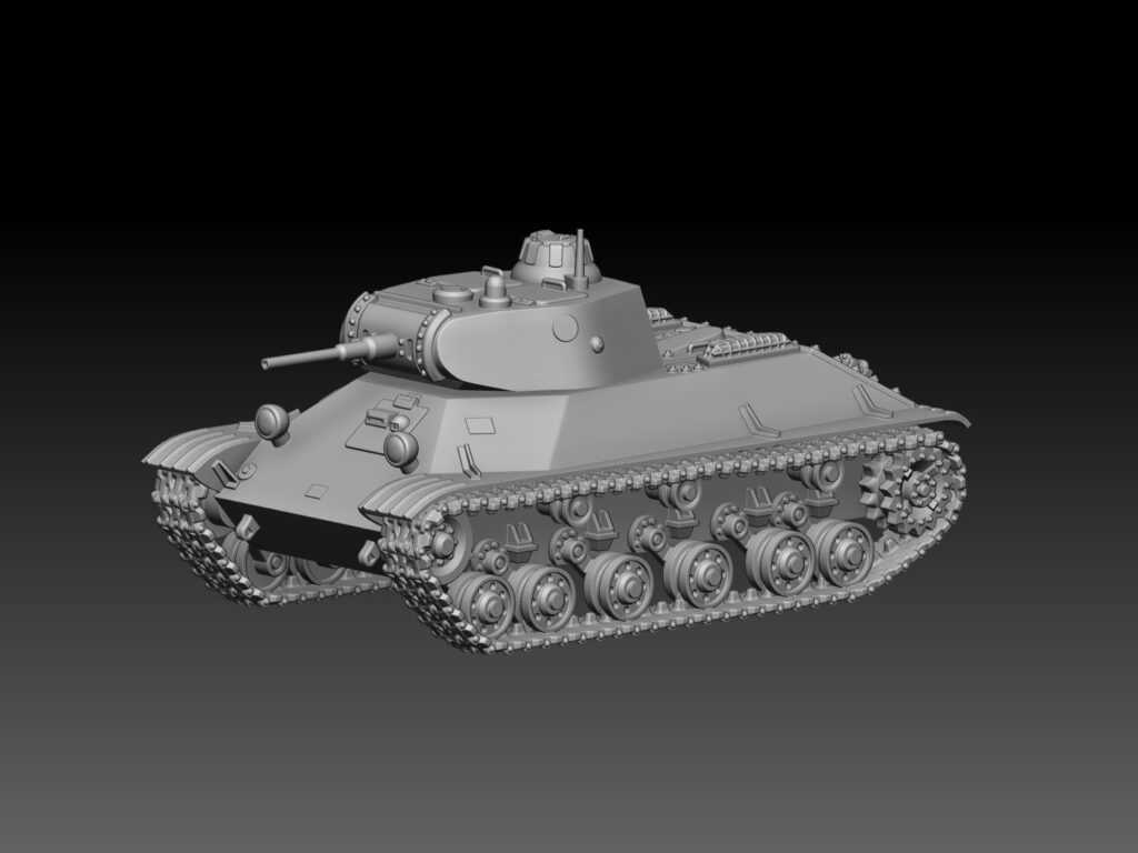 HINODE 1/144 レジンキット 未塗装 WW2 ソ連軍 T-50 軽戦車 T-50 Light Tank
